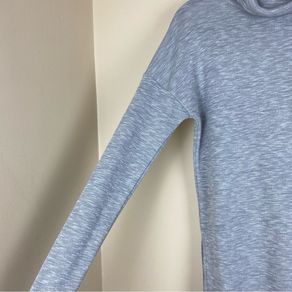 J Crew Vintage Fleece Gray Turtleneck Sweater XSmall - Picture 2 of 4